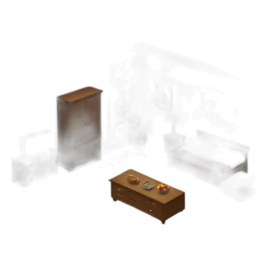 a room with modern conveniencies sticker