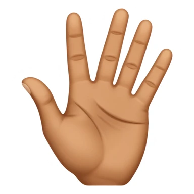 West Coast hand sign emoji sticker