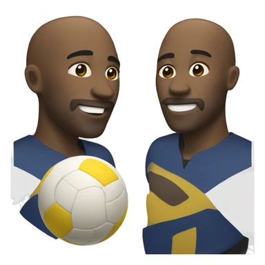 Persona jugando volley  sticker