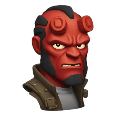 hellboy sticker