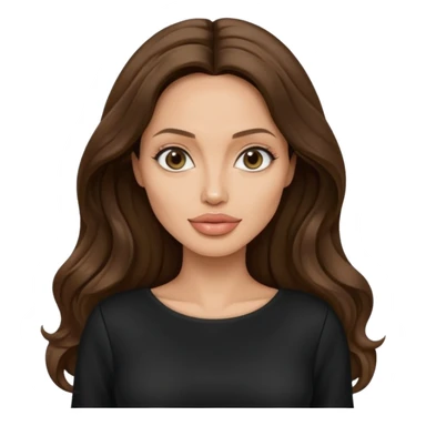 Angelina Jolie up to the waist sticker