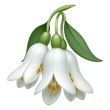 Snowdrop sticker