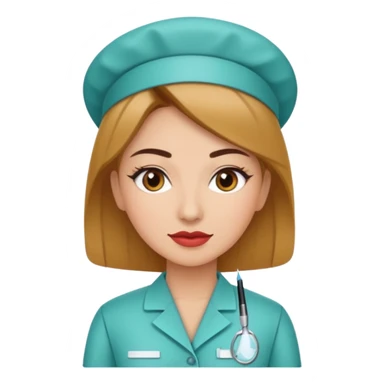 Lupa cosmetologa sticker