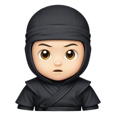 baby ninja sticker