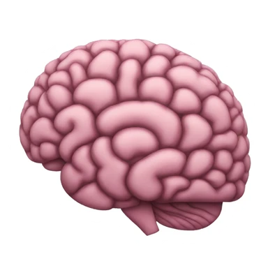 Brain emoji sticker