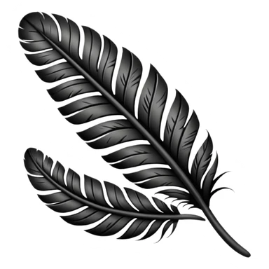 Feather Maori pattern sticker