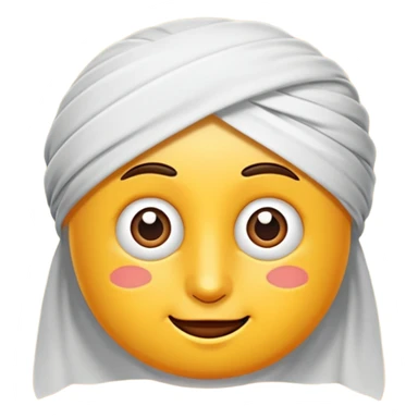 Bir insan elini yüzüne götürsün ve sallasın sticker