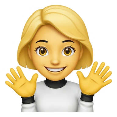 A pomni emoji from the amazing digital circus sticker