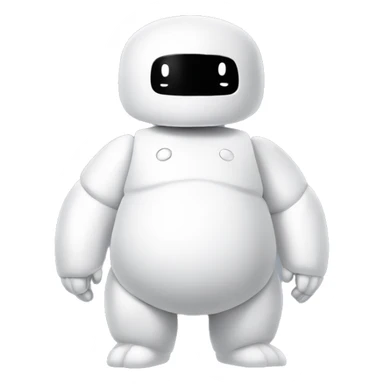 Chibi baymax sticker