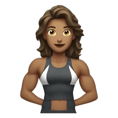 Gym trainer sticker