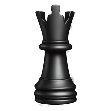 black king chess piece sticker
