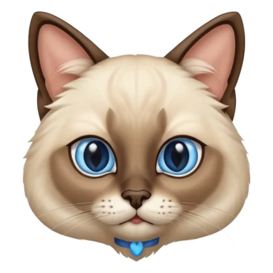 Can you generate a Siamese cat emoji sticker