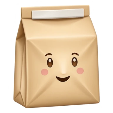 tea bag, plain sticker