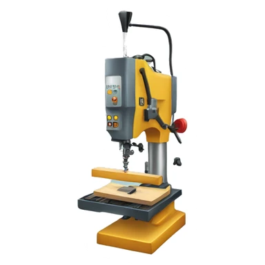 Mortising machine sticker