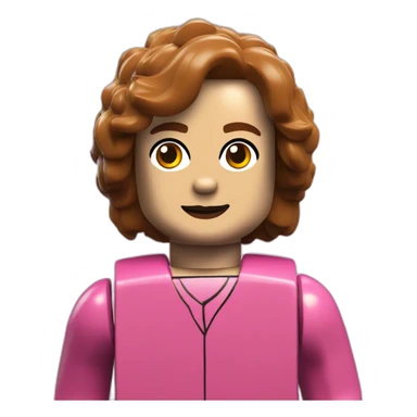 Lego en forme de cœur  sticker