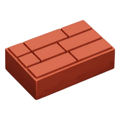 one brick view from above sticker