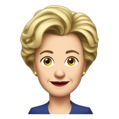 ursula von der leyen sticker
