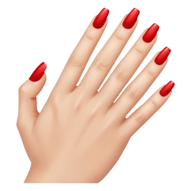 Painting nails  sticker