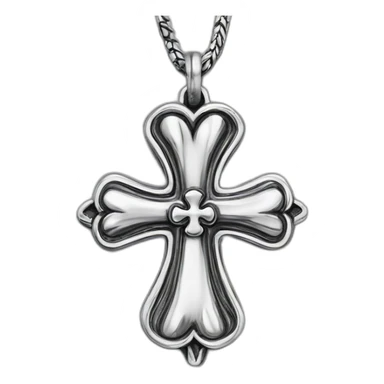 chrome hearts cross sticker