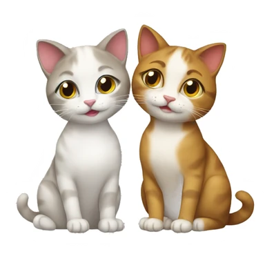 lesbian cats sticker