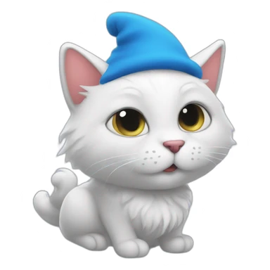 Smurfcat sticker