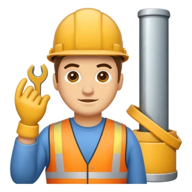 Bauwerk aus I-Profilen sticker