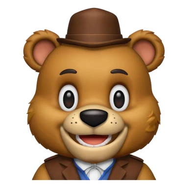 Freddy Faze bear  sticker