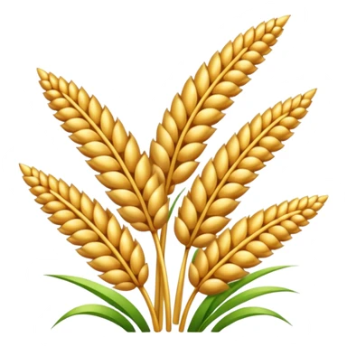 ears of grain sticker