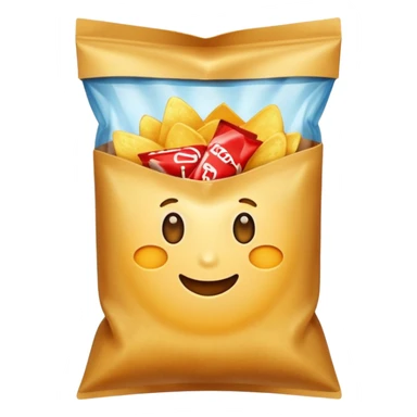 chips in a bag sticker
