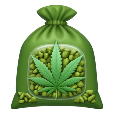 weed pound baggie with name stunk sticker