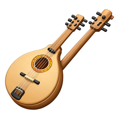 wooden instrument toy sticker