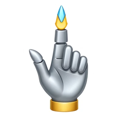 Finger pincher sticker