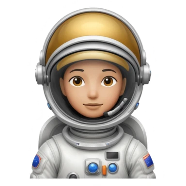 sci fi astronaut sticker