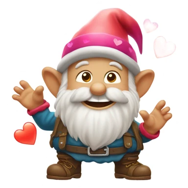 Gnome sending la ve sticker