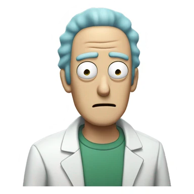 Rick and morty sticker