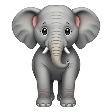 Elephant Jordan emoji sticker
