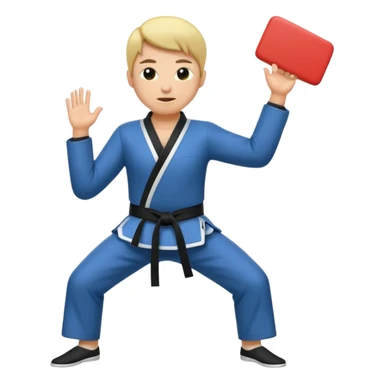 black belt spank sticker