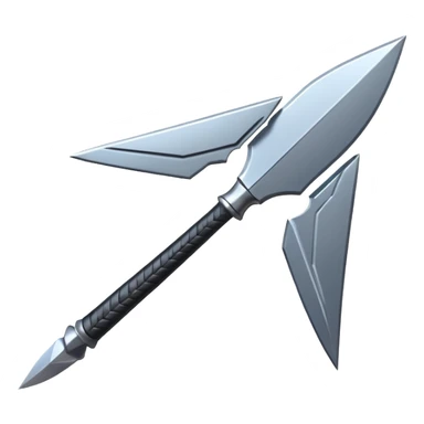Flying rijine kunai sticker
