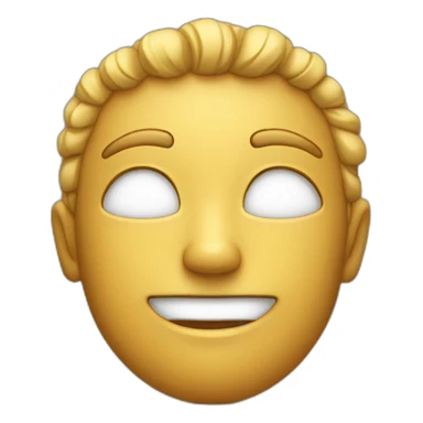 Visage avec main qui cache le soleil sticker