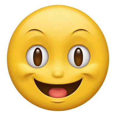 Demented winky face emoji sticker