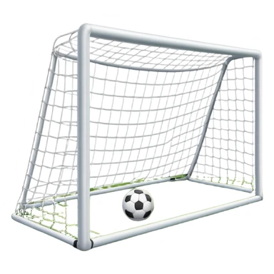 soccer goal with net sticker