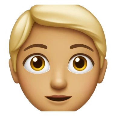 una muñeca con los ojos rojos sticker