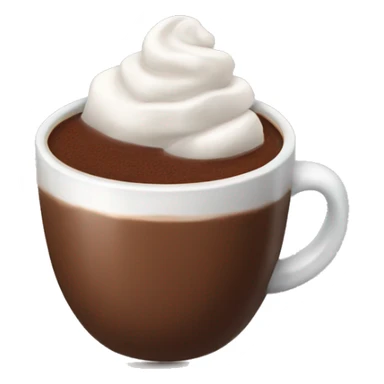 Cup of hot chocolate  sticker