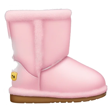 Baby pink uggs sticker