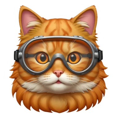 Cat gearing goles sticker