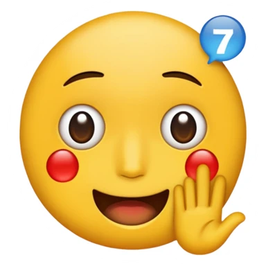 imagine an emoji text “AT7M pitong may mga autism” pink background and design sticker