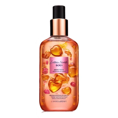 victoria’s secret amber romance body mist sticker