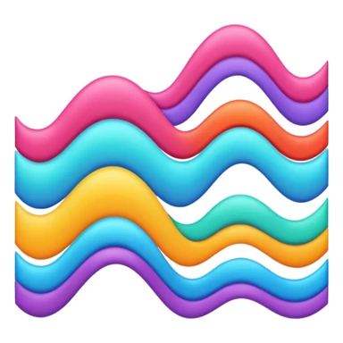 sound waves sticker