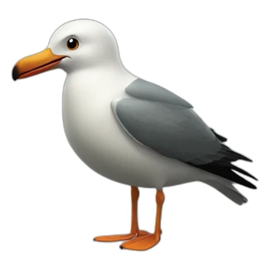 seagul from 'finding nemo' sticker