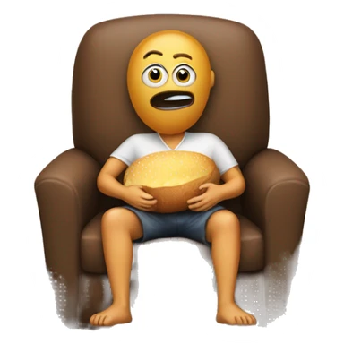Couch Potato sticker
